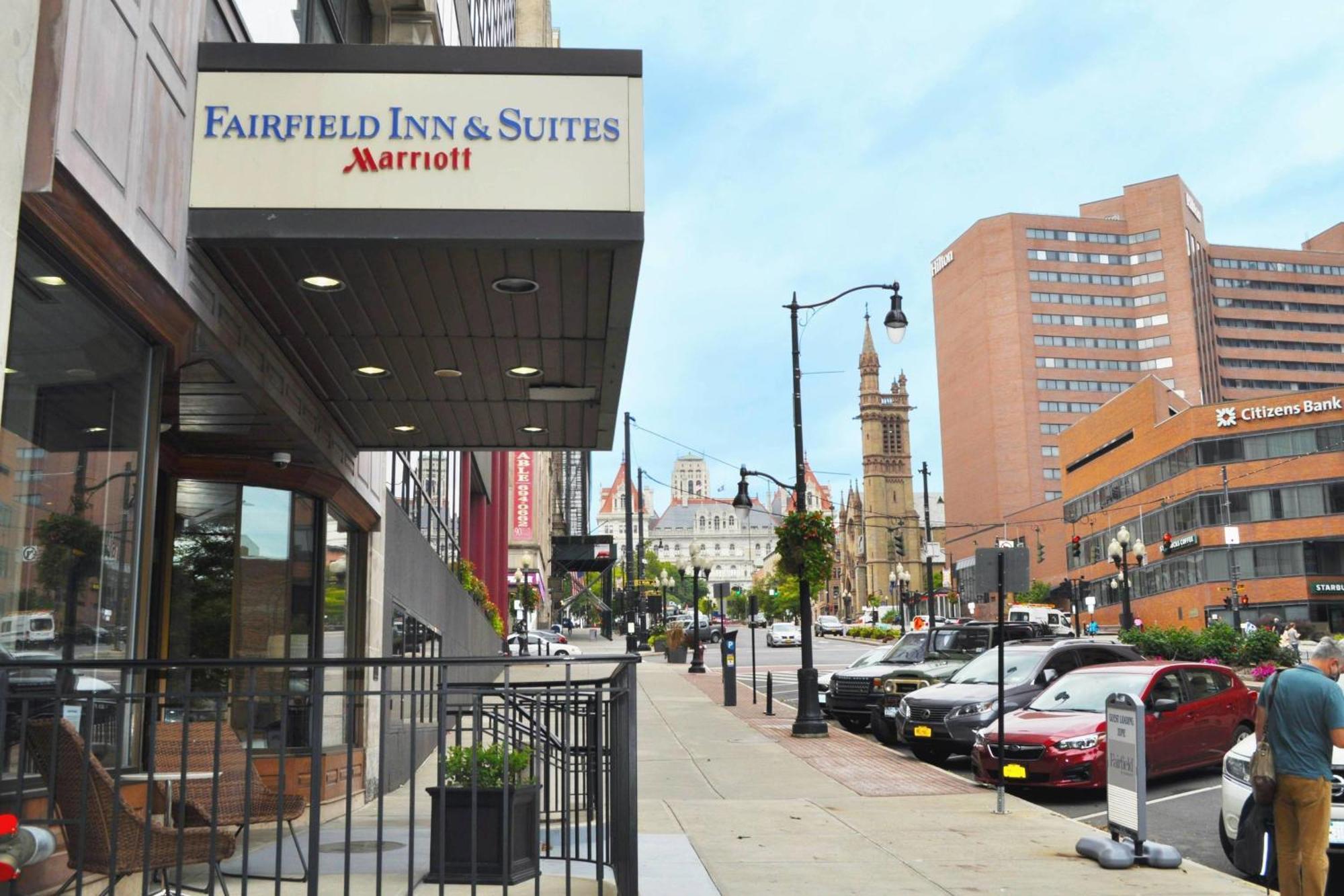 Fairfield Inn & Suites By Marriott Albany Downtown Exterior foto